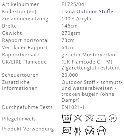 Outdoorstoffe von Polo Ralph Lauren Greenwich Outdoor Produkt Info