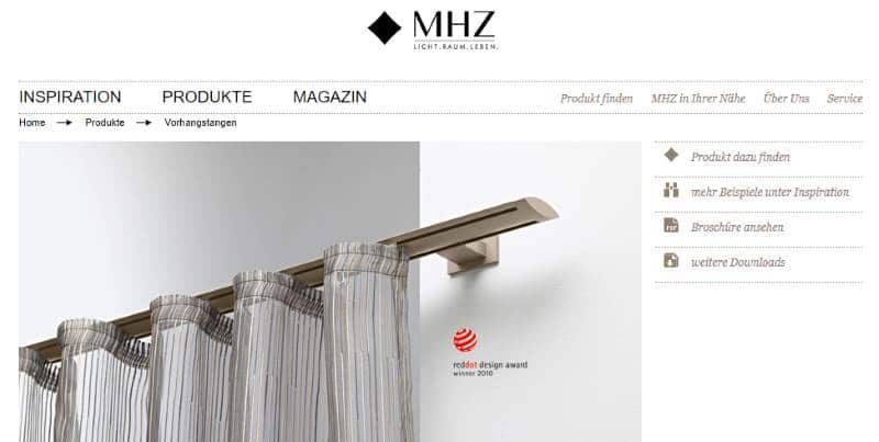 MHZ Gardinenstangen kaufen