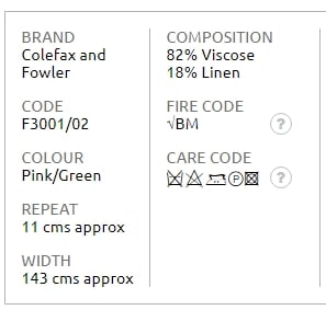 Bezugsstoff-Streifen-Belgrave-Check-Colefax-Fowler Produkt Info