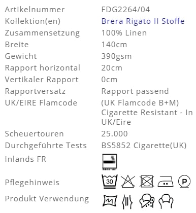 Bezugsstoff-Streifen-Brera-Striscia-Designers-Guild Produkt Info