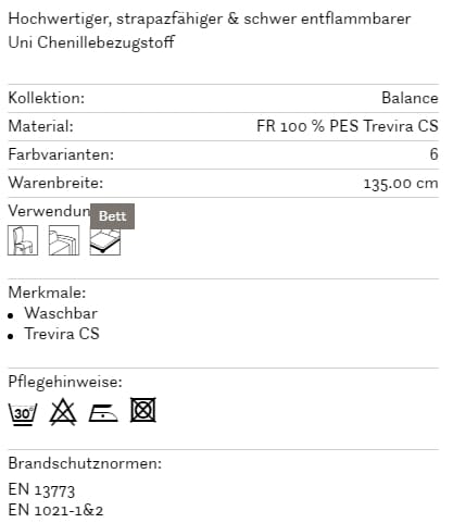 Bezugsstoff uni