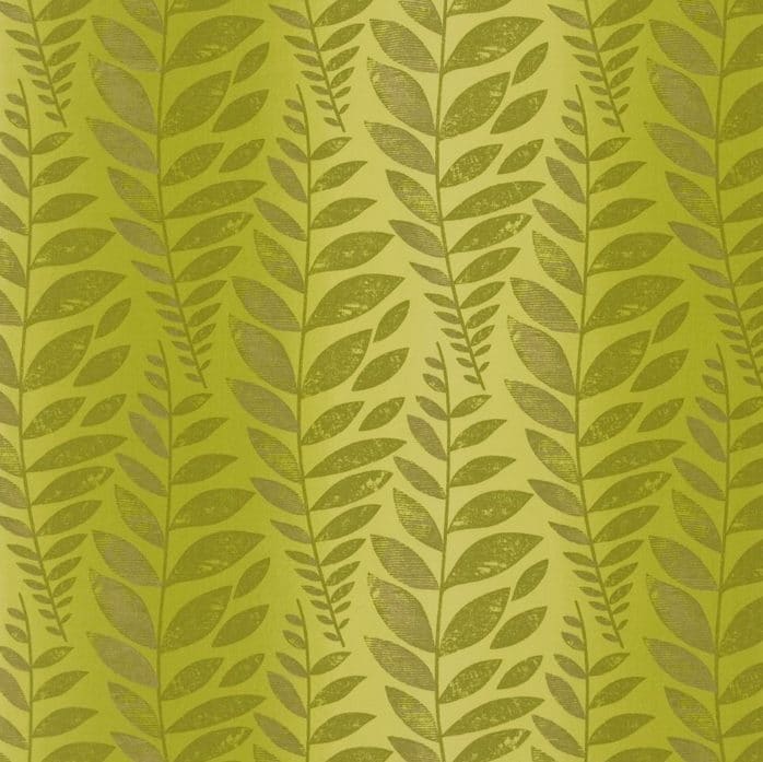 Vorhangstoff-Blumenmuster-Odhni - Moss Designers-Guild