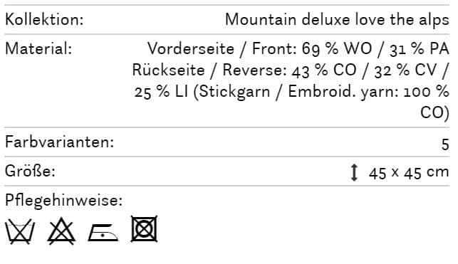 Edelweisskissen-Info