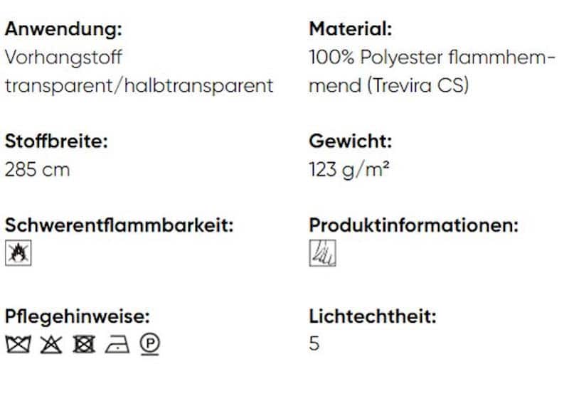 Gardinenstoffe Wärmeschutz Blendschutz Guard IV Creation Baumann 0101995 Info