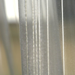 Gardinenstoffe Wärmeschutz Blendschutz STEEL STRIPE Creation Baumann 0100190