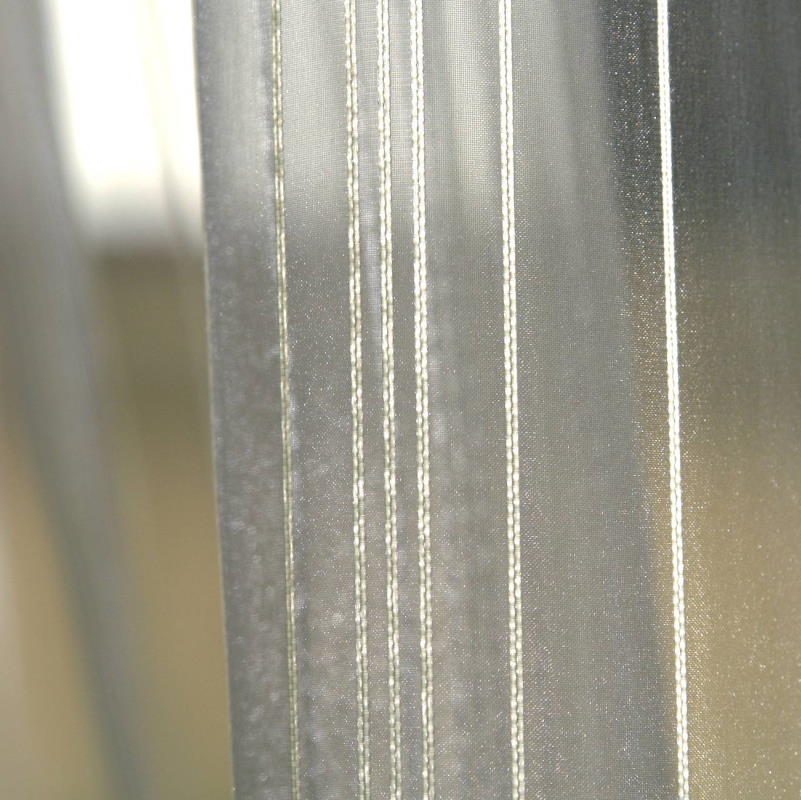Gardinenstoffe Wärmeschutz Blendschutz STEEL STRIPE Creation Baumann 0100190
