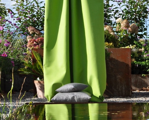 Vorhangsstoff Outdoor Cuba 0100560-0012 Creation Baumann