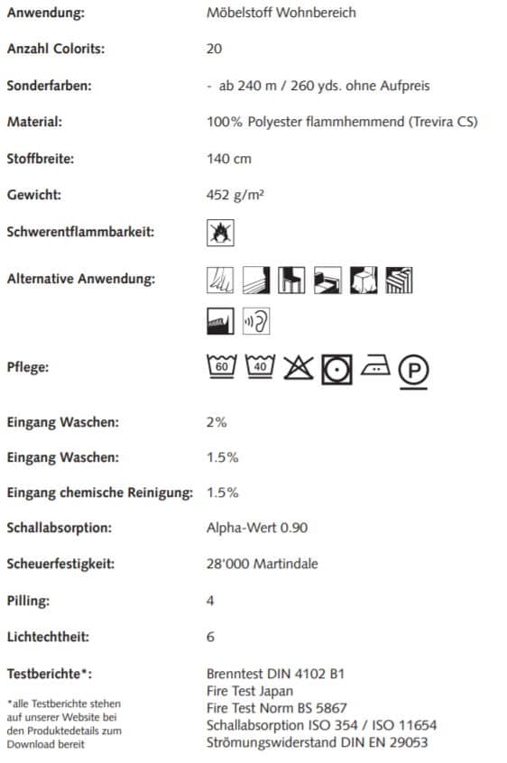Bezugsstoff Ökologisch Don 0100156-0219 Creation Baumann Info