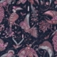 Bezugsstoff-gemustert-Shipley-Audubon Pink Velvet F1207-01 Clarke-Clarke