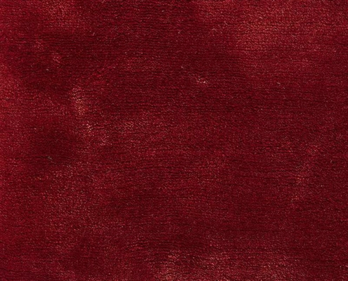 Teppich Bambus-Viskose Villamor Solvorn Red