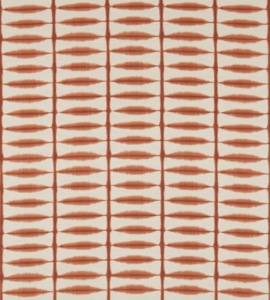Gardinen Blumen Scion Shibori Farbe Chilli