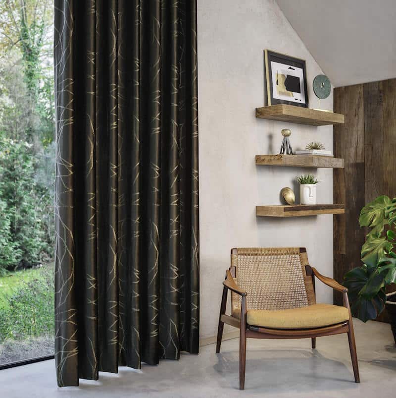Vorhangstoff gemustert Bama 310cm Kobe Interior Fabrics 111329