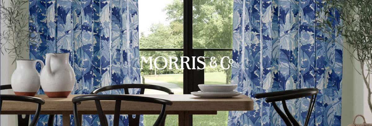 Homepage Dekostoffe kaufen von Morris and Co