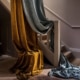 Vorhangstoff Uni Velvet Old Gold Sanderson DVLV235274