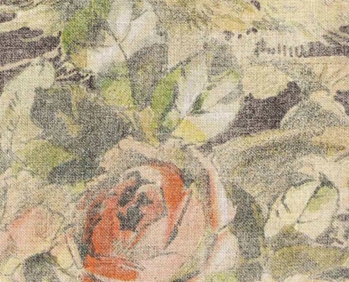 Vorhangstoff Blumen Roser 04 Yutes